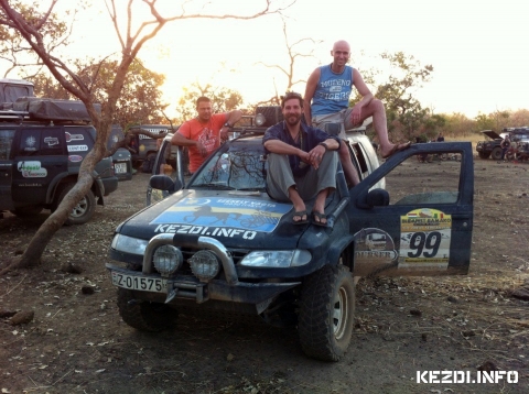 Szkely #99-s Budapest - Bamako 2015 rally csapat