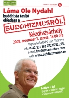 L�ma Ole Nydahl buddhista tan�t� előad�sa - Szines